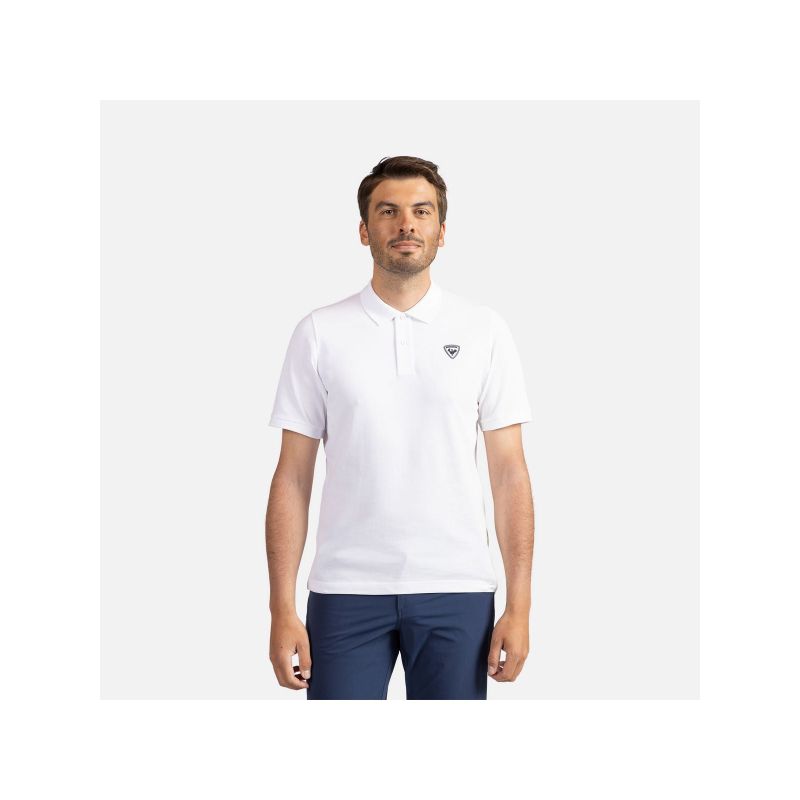 ROSSIGNOL Traye Polo men's polo shirt white