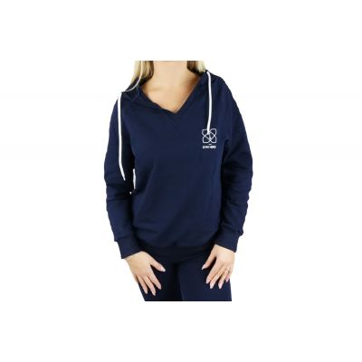 GymHero Felpa con cappuccio navy-race