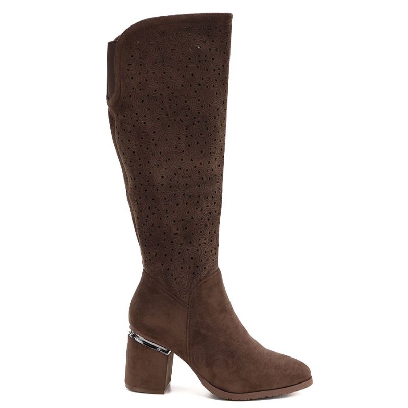 S.Barski Stivali openwork high-heeled S.Barski