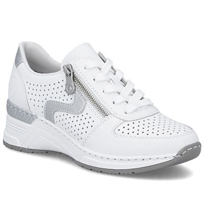 Rieker Sneakers leather wedge Rieker
