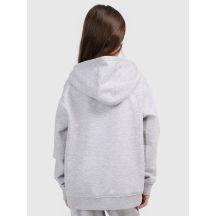 4f Felpa with hood, open,