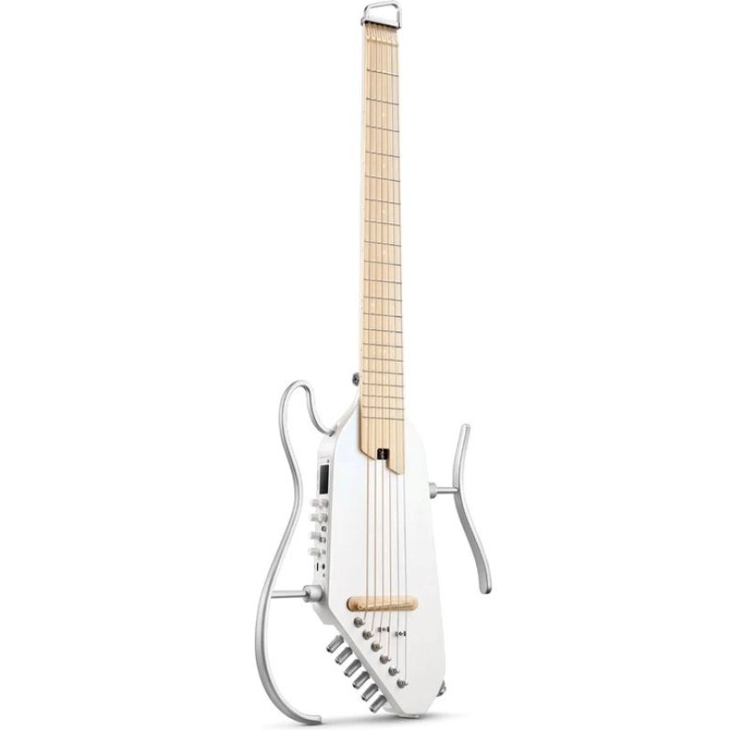 DONNER-HUSH-I-PRO-WHITE – Electro-Acoustic Guitar