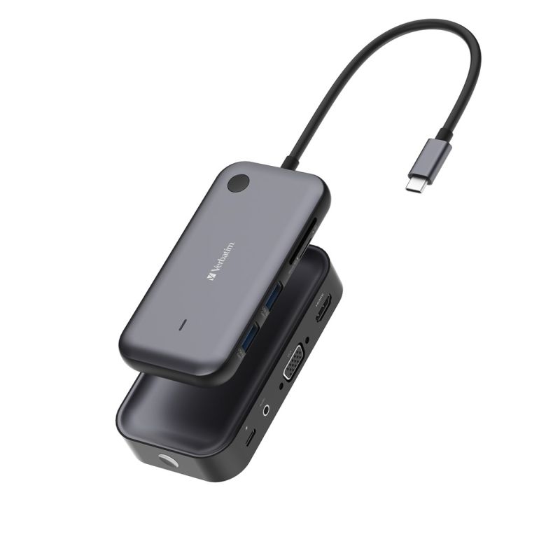 Verbatim Share My Screen 1080P WDA-01 Wireless USB-C Adapter
