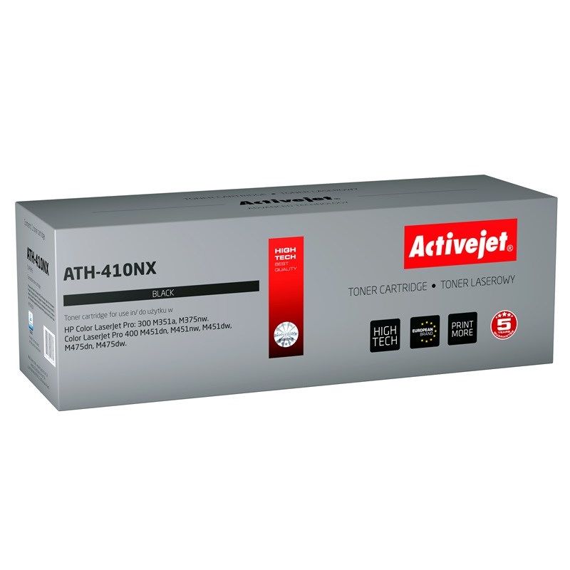 Activejet ATH-410NX Toner (replacement for HP 305X CE410X; Supreme; 4,000 pages; black)