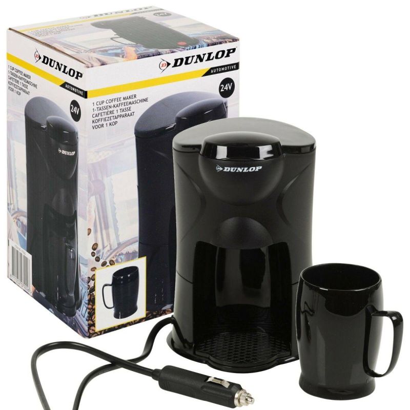 24V TRAVEL CAR COFFEE MAKER DUNLOP