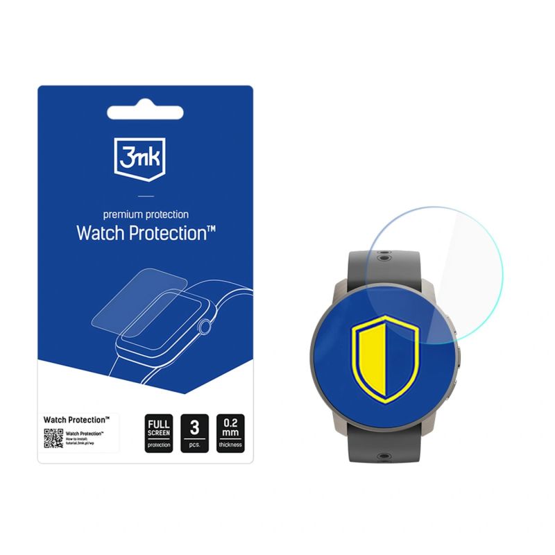 Hybrid glass for the 3mk smartwatch display Watch Protection FlexibleGlass for Suunto 9 Peak PRO
