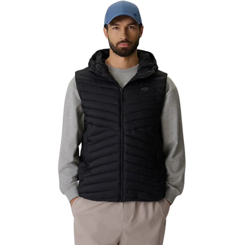 Men’s 4F M376 Vest Deep Black 4FWAW26TVJAM376 20S