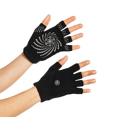 Gaiam Guanti Fingerless Anti-Slip