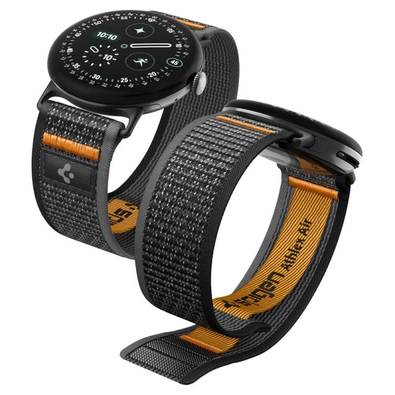 Spigen Athlex Air Band for Google Pixel Watch 41 mm – Black-Orange