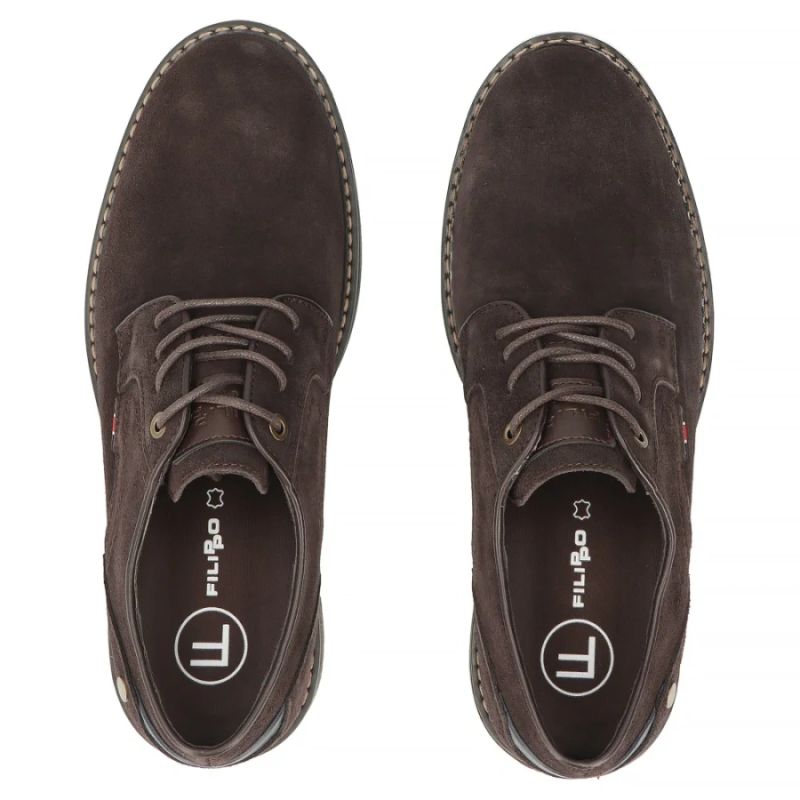 Filippo Scarpe casual leather, suede, Filippo