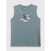 4f Maglietta regular sleeveless with print