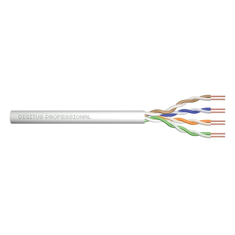 U/UTP cable DIGITUS DK-1511-V-305-1 (UTP; 305m; cat. 5e; gray)