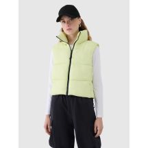 4f Gilet Cropped down with synthetic filling for