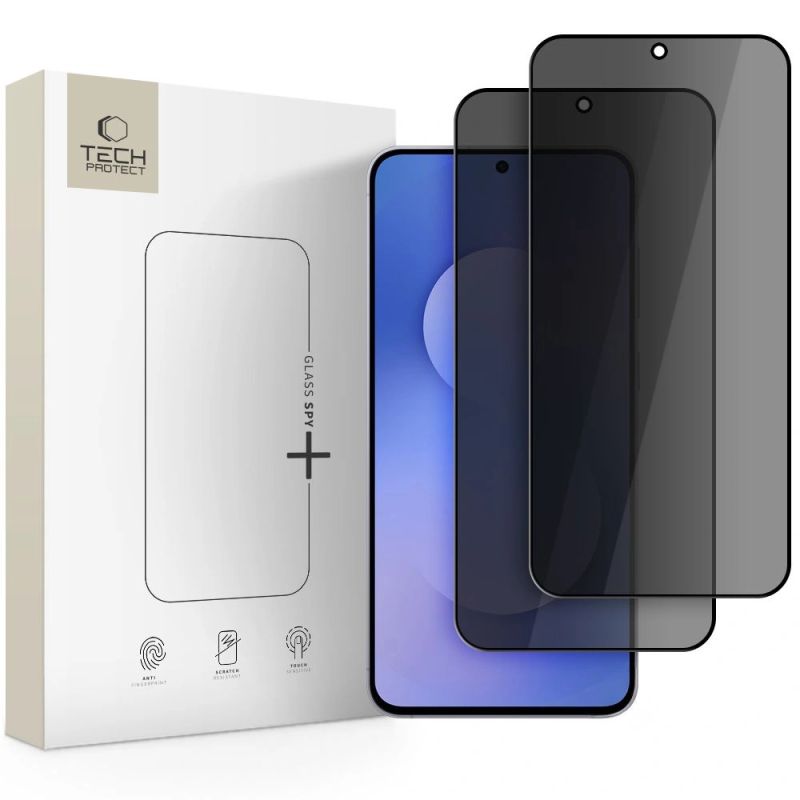 Tech-Protect Glass SPY+ 2-Pack Privacy Tempered Glass for Samsung Galaxy A37 / A57 5G / S25 FE