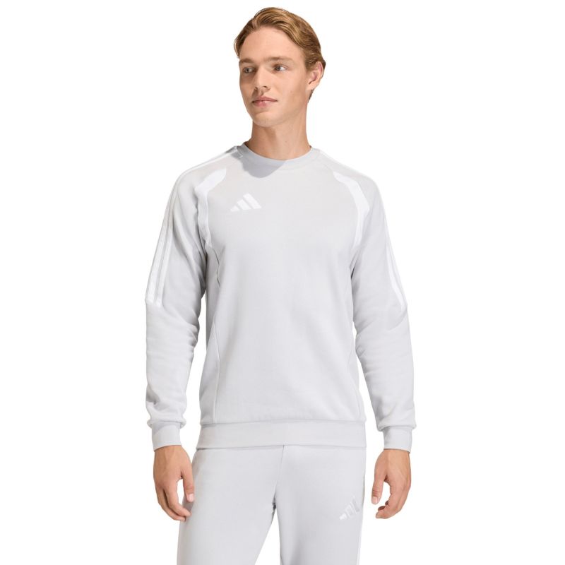 Men's adidas Tiro 26 League Sweat Crew Light Gray KF3415