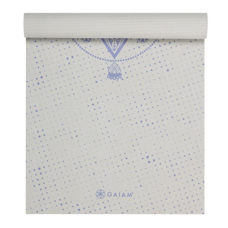 GAIAM Dove Blue Celestial Yoga Mat 5 mm 66023