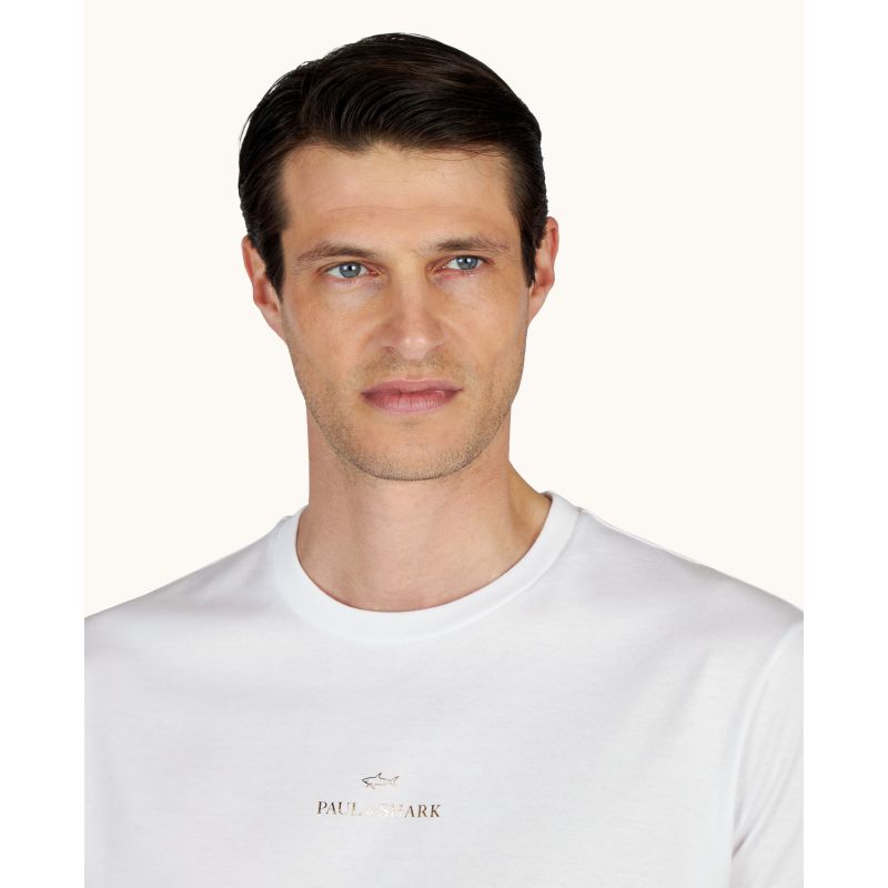 Paul&Shark Maglietta Cotton and Classic Cut, Logo