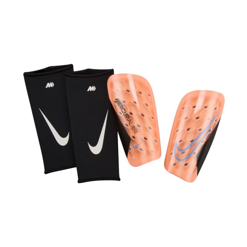 Nike Mercurial Lite Football Shin Guards Orange DN3611 852 XL