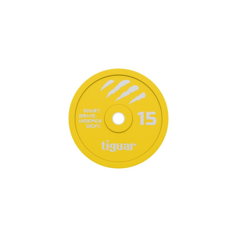 tiguar Colored Rubber Bumper 15 kg