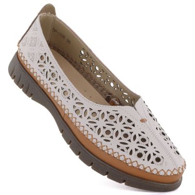 Leone Scarpe leather openwork, Sergio Leone