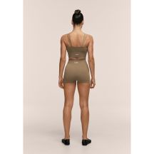 Casall Leggings Shiny Seamless Rib Hotpants Training,