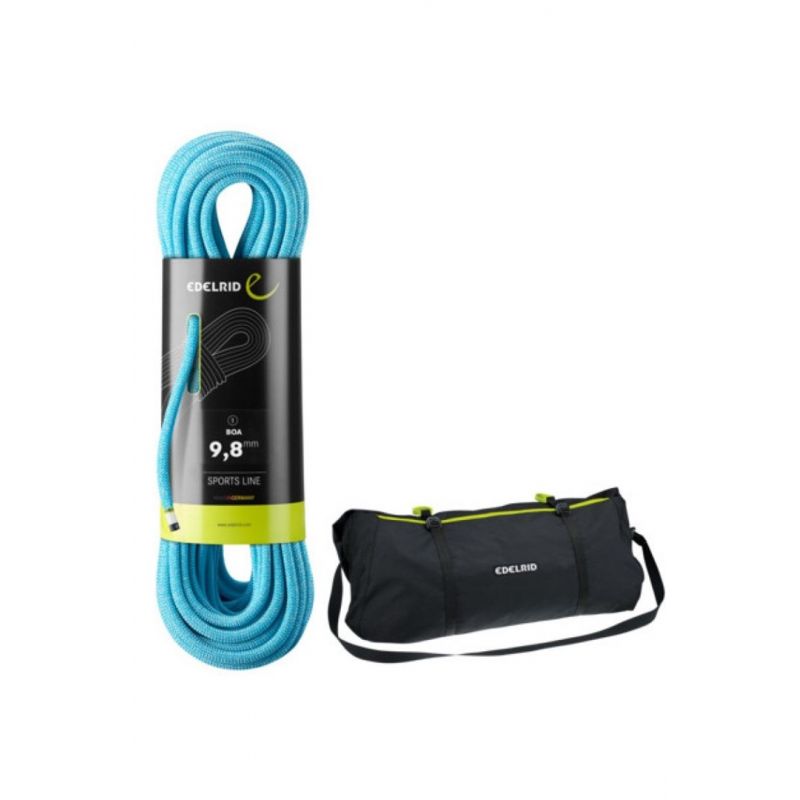 Boa Rope 9.8 mm, 60 m + Liner Rope Bag EDELRID