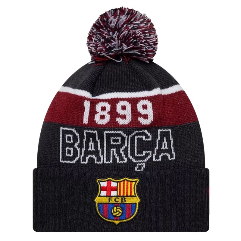 New Era Core Sport Knit Beanie FC Barcelona Hat 60846895 Navy One Size