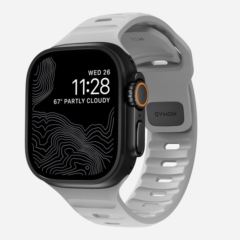 Nomad Sport Band Gray Rubber