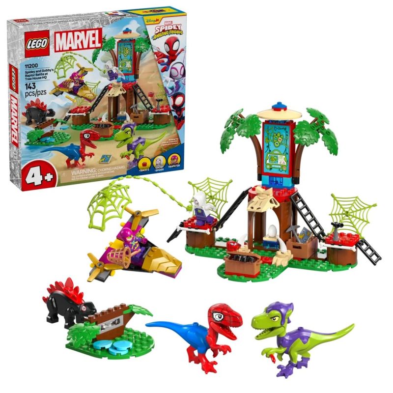 LEGO MARVEL SUPER HEROES 11200 Spidey and Gobby’s Treehouse Battle
