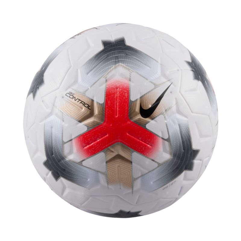 Nike Control Football White, Black, and Red IQ0618 100