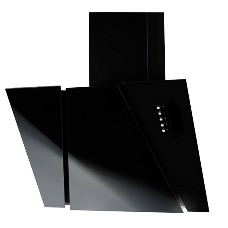 Chimney Hood AKPO WK-4 CETIAS 50 BLACK (500 mm; black glass front)