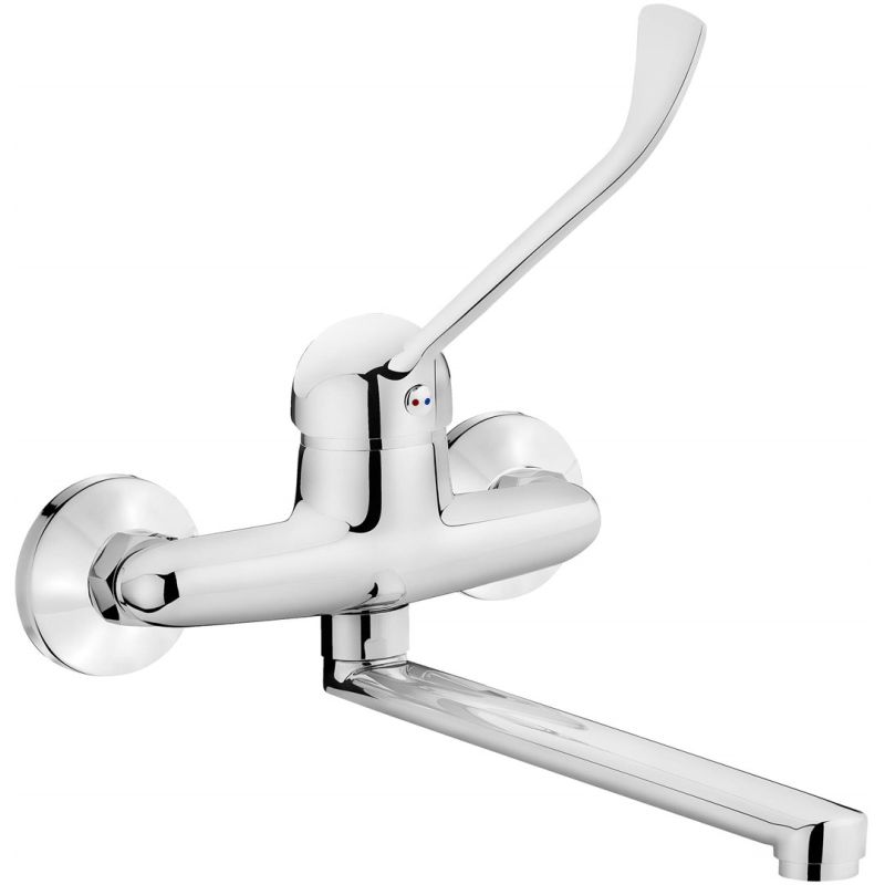Wall-mounted kitchen tap with lever Clinic BOJ 080C