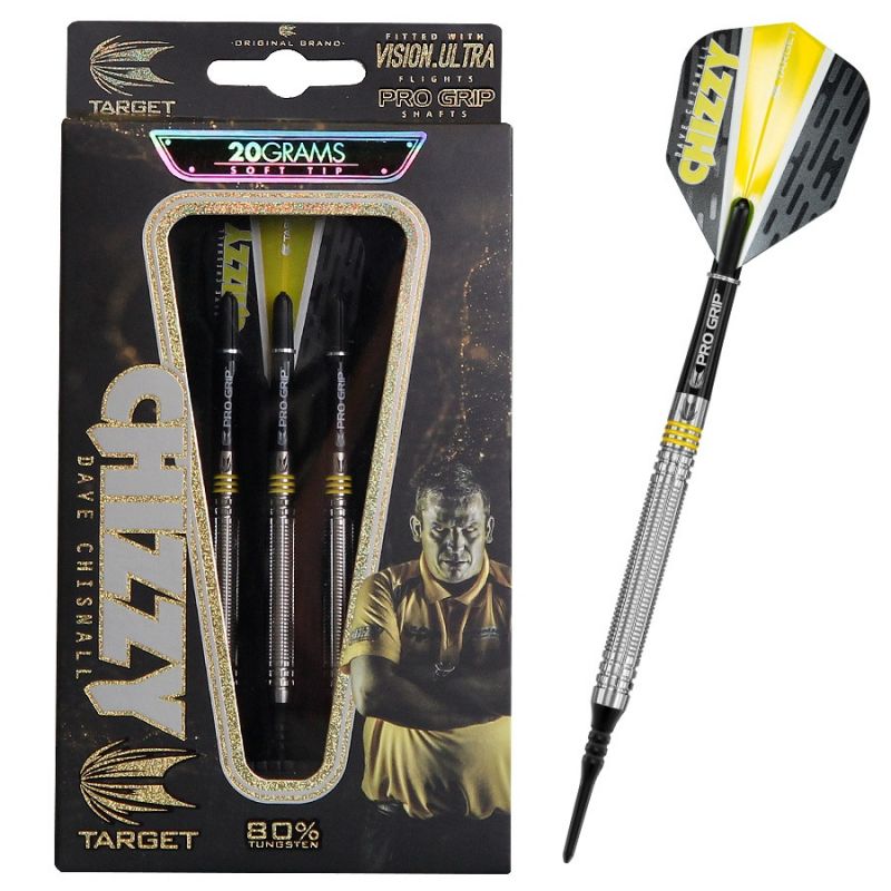 Target Chizzy 80% Tungsten 20 g Soft Darts