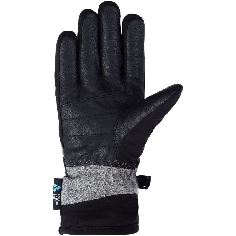 VIKING Forter Ski Kids gray blue 4 children's ski gloves