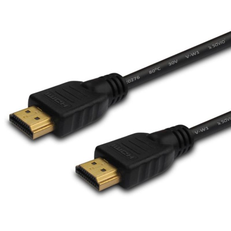 SAVIO cl-75 cable (HDMI M - HDMI M; 20m; black)