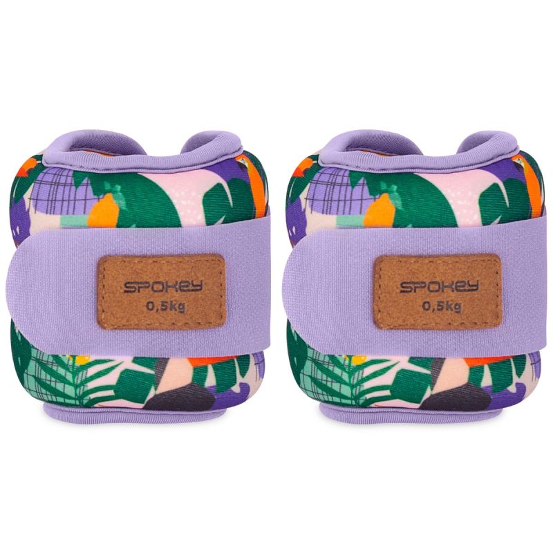 Spokey HOME JUNGLE ankle and wrist weights 2x 0.5 kg