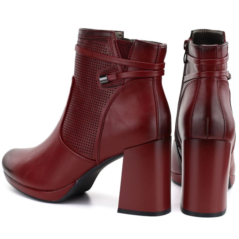 Jezzi Stivali insulated high-heeled ankle, Jezzi