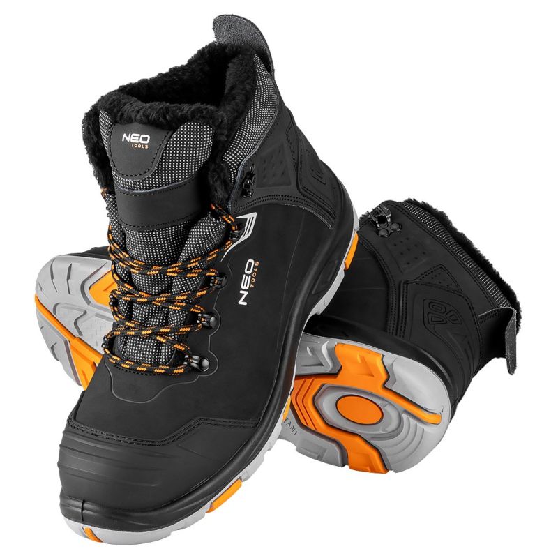 S1 SR CI FO insulated ankle boots, composite toe cap, size 42