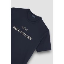 Paul&Shark Maglietta Cotton and Classic Cut, Logo