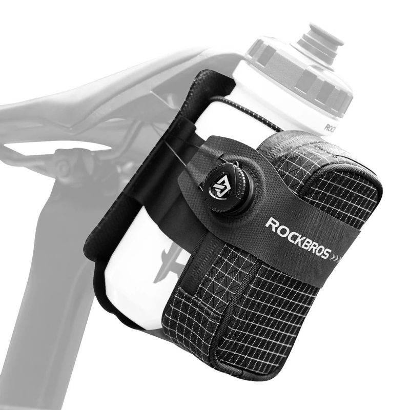 Rockbros P010 multifunctional saddle bag, black
