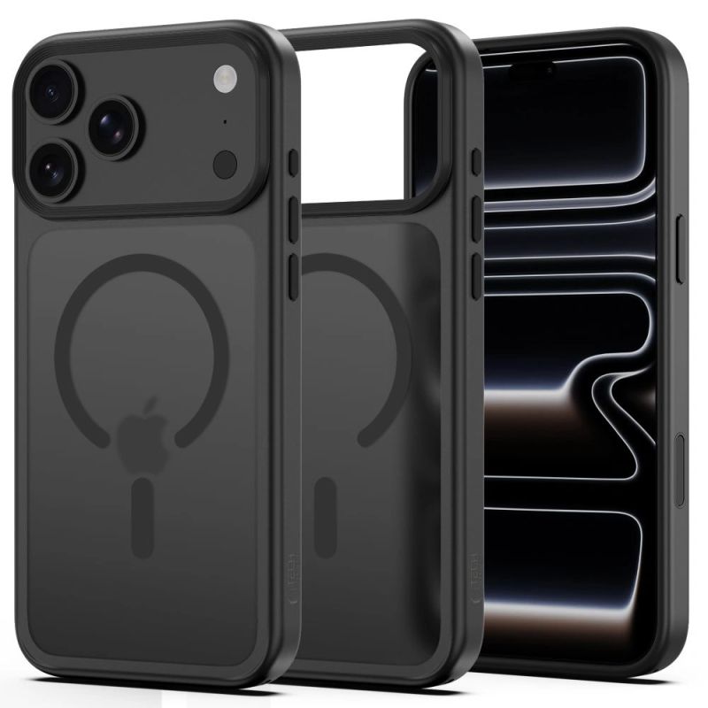 Tech-Protect Magmat Magsafe CC Case for iPhone 18 Pro Max / 17 Pro Max - Matte Black