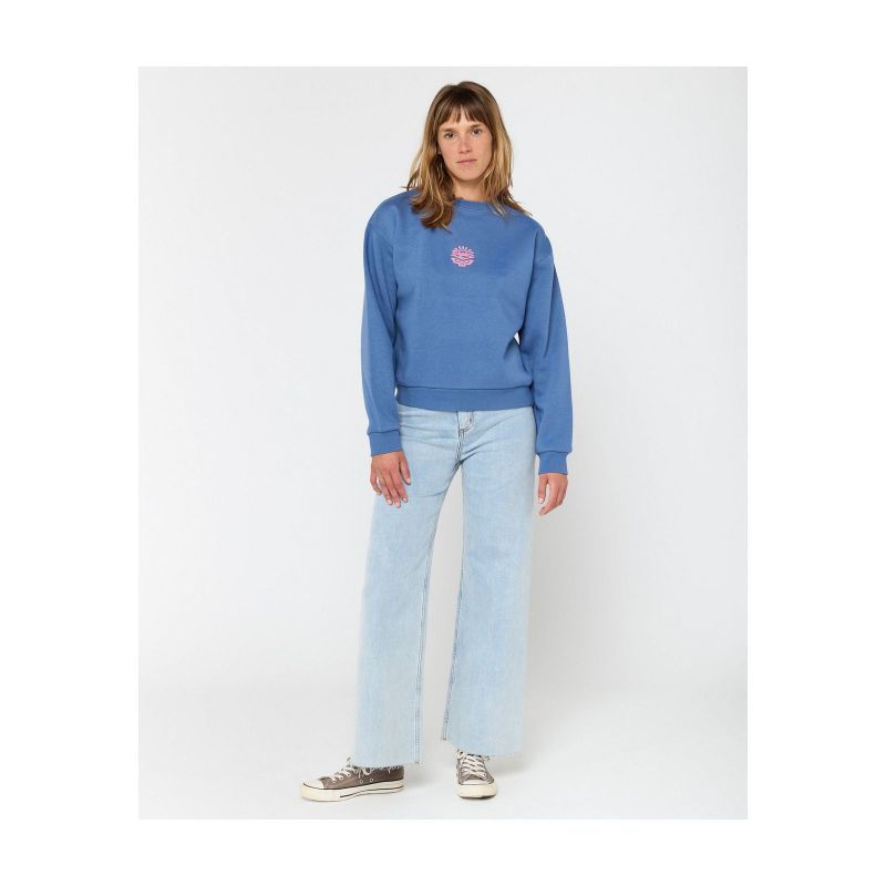 Rip Curl Felpa icons OF surf relaxed crew,
