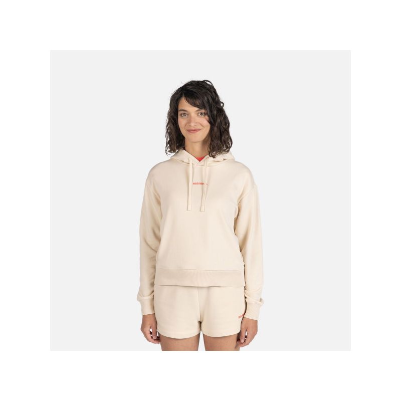 Women's ROSSIGNOL W Waterfall H Hoodie, White