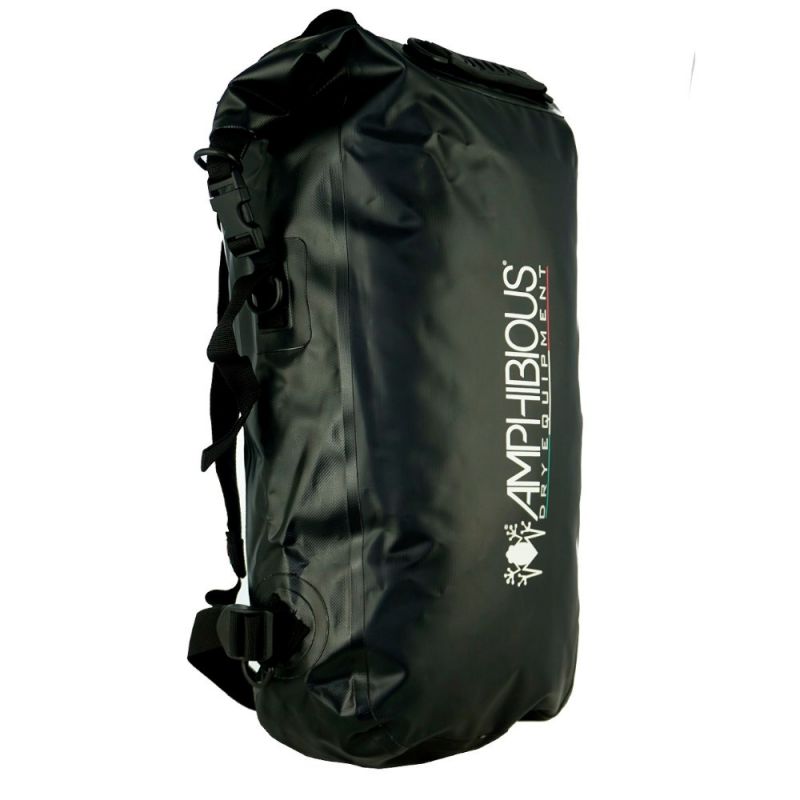 AMPHIBIOUS WATERPROOF KIKKER 20L BACKPACK BLACK P/N: ZSA-5020-01