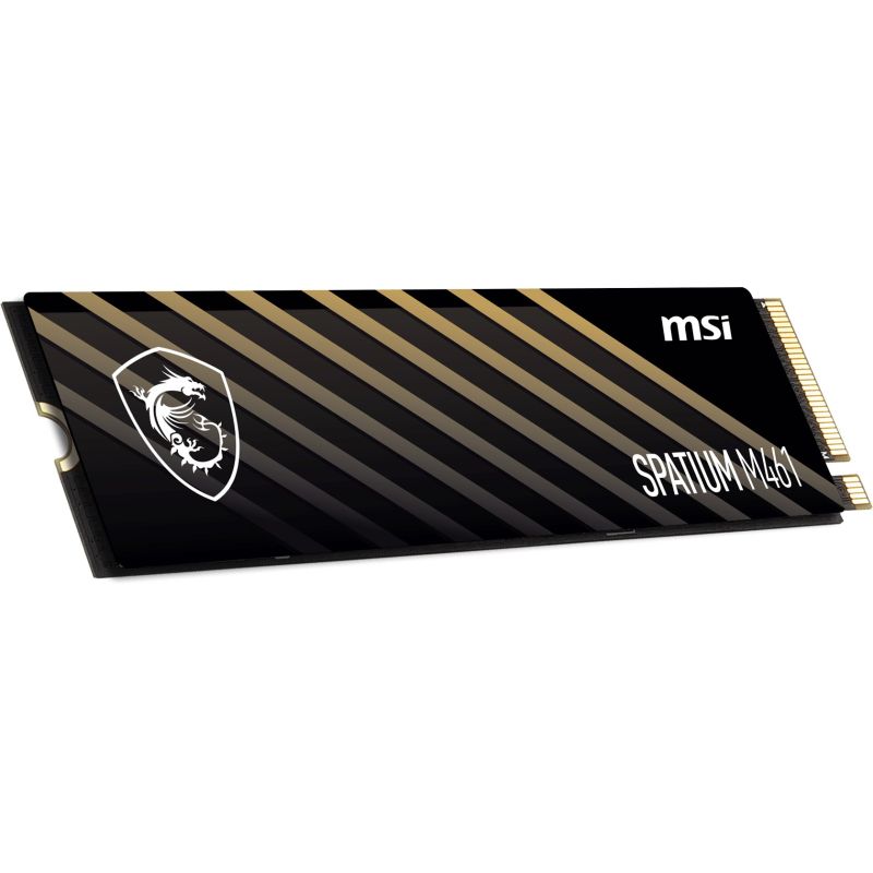 MSI SPATIUM M461 1TB PCIe 4.0 NVMe M.2 2280 SSD