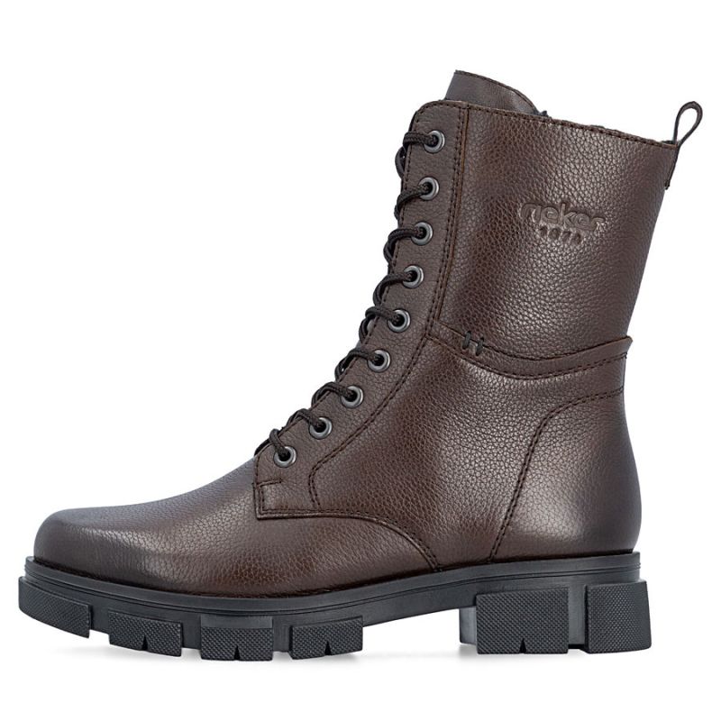 Rieker Stivali leather ankle, insulated,
