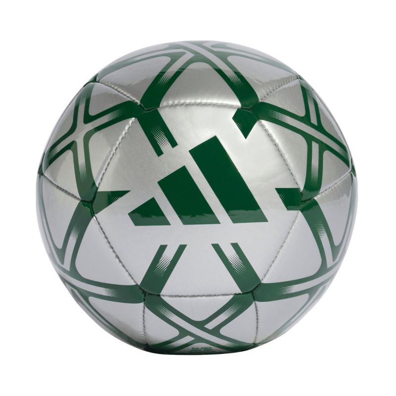Adidas Starlancer Mini Silver-Green Soccer Ball JW1363