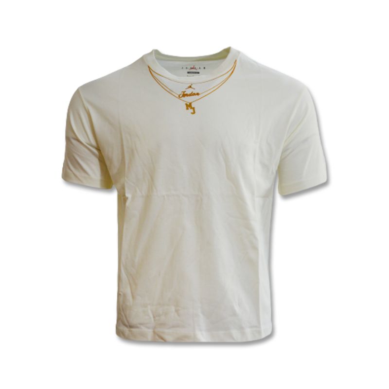 AIR Jordan Maglietta Jordan Heritage Chain Wmns Core Sail