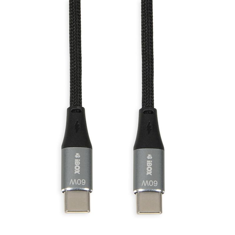 I-BOX USB TYPE-C CABLE 60W 1M PD/QC