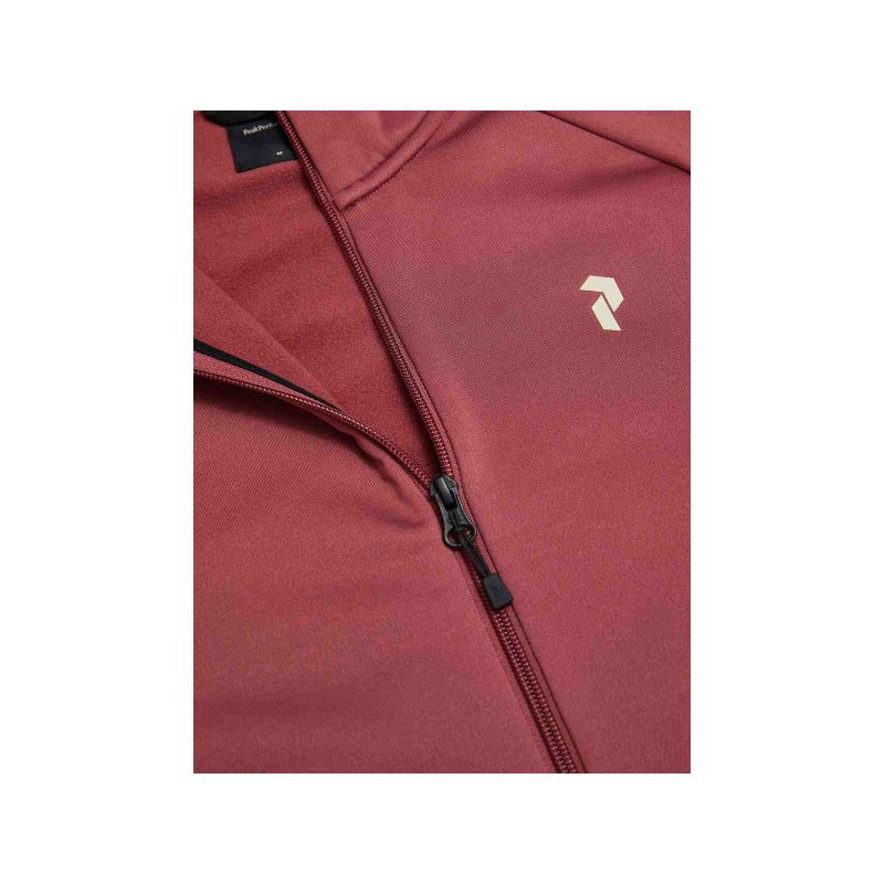 Peak Performance Felpa con cappuccio Rider Essentials Midlayer Zip